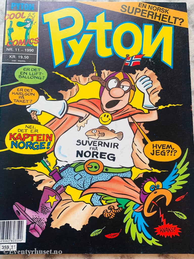 Pyton. 1990/11. Tegneserieblad