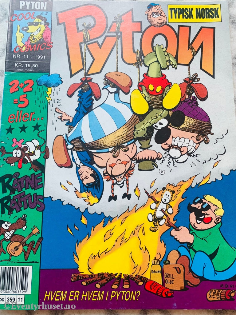 Pyton. 1991/11. Tegneserieblad