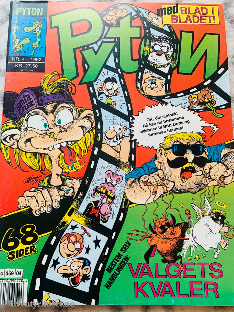 Pyton. 1992/04. Tegneserieblad