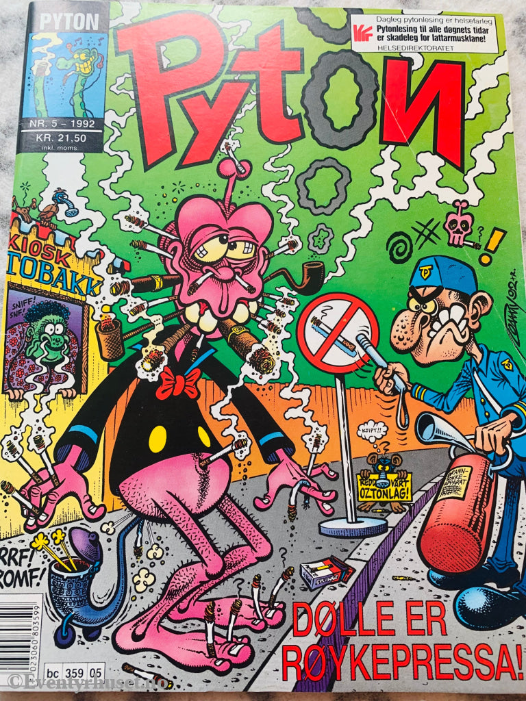 Pyton. 1992/05. Tegneserieblad
