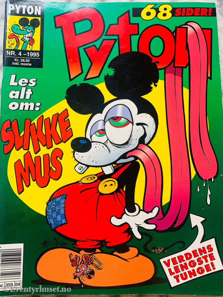 Pyton. 1995/04. Tegneserieblad