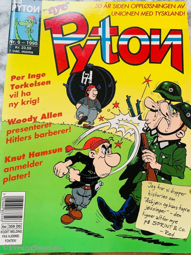 Pyton. 1995/06. Tegneserieblad