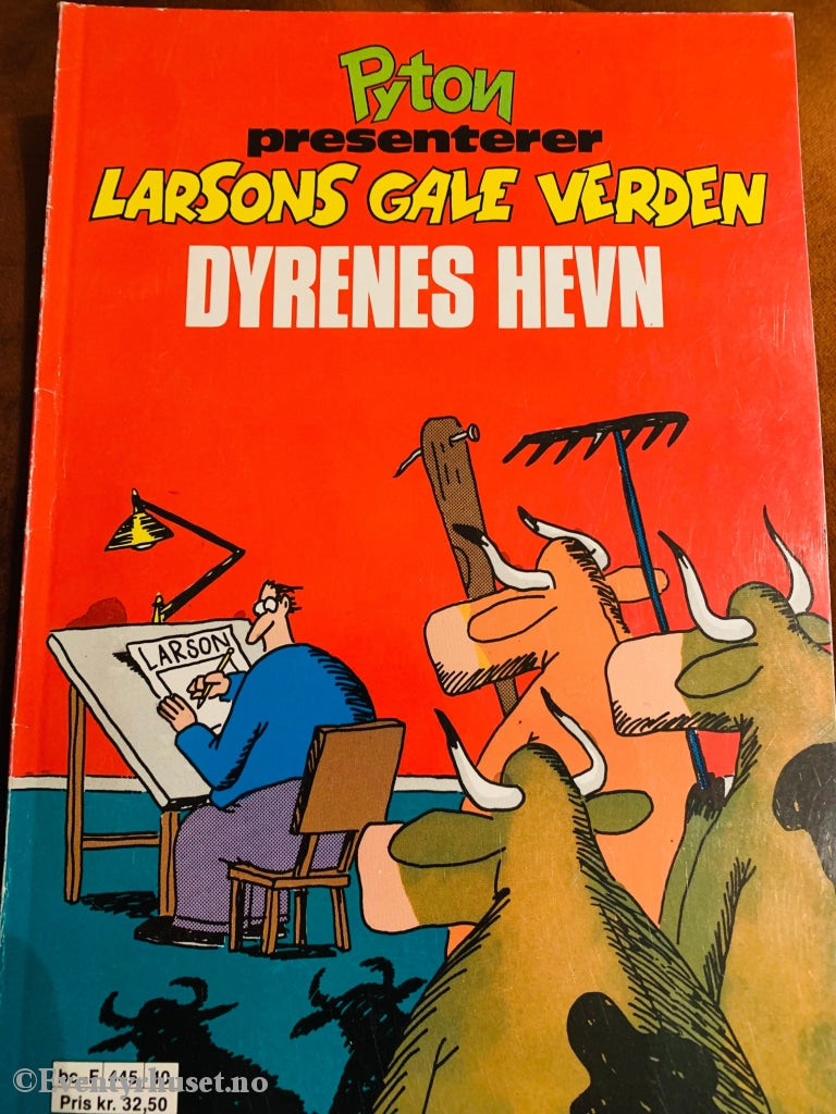 Pyton Presenterer Larsons Gale Verden - Dyrenes Hevn. Tegneserieblad