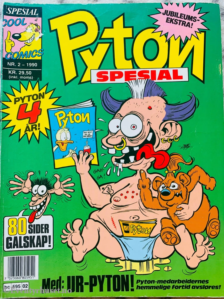 Pyton Spesial. 1990/02. Tegneserieblad