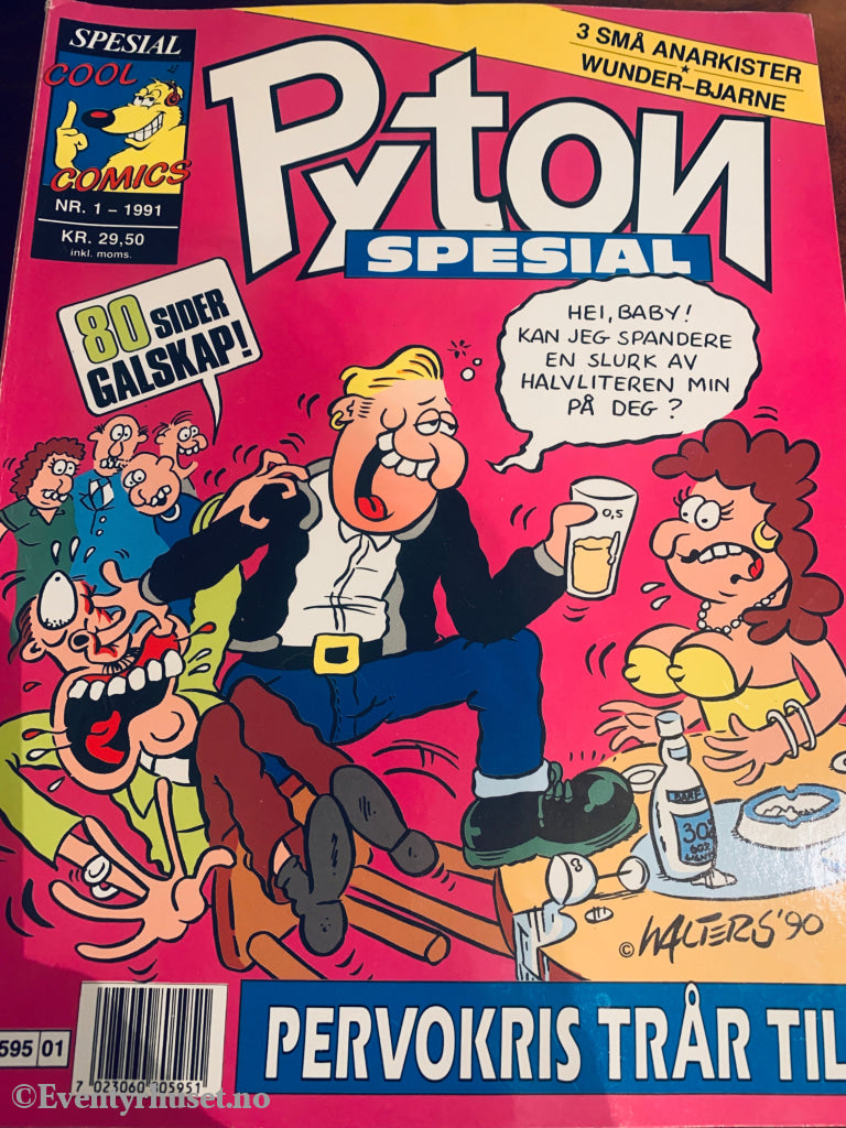 Pyton Spesial. 1991/01. Tegneserieblad