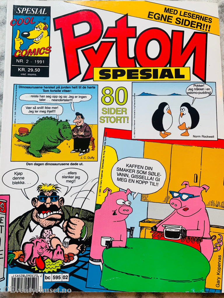 Pyton Spesial. 1991/02. Tegneserieblad