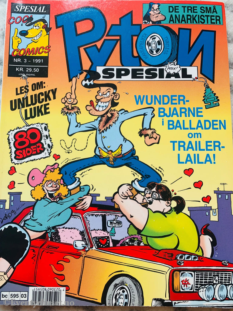 Pyton Spesial. 1991/03. Tegneserieblad