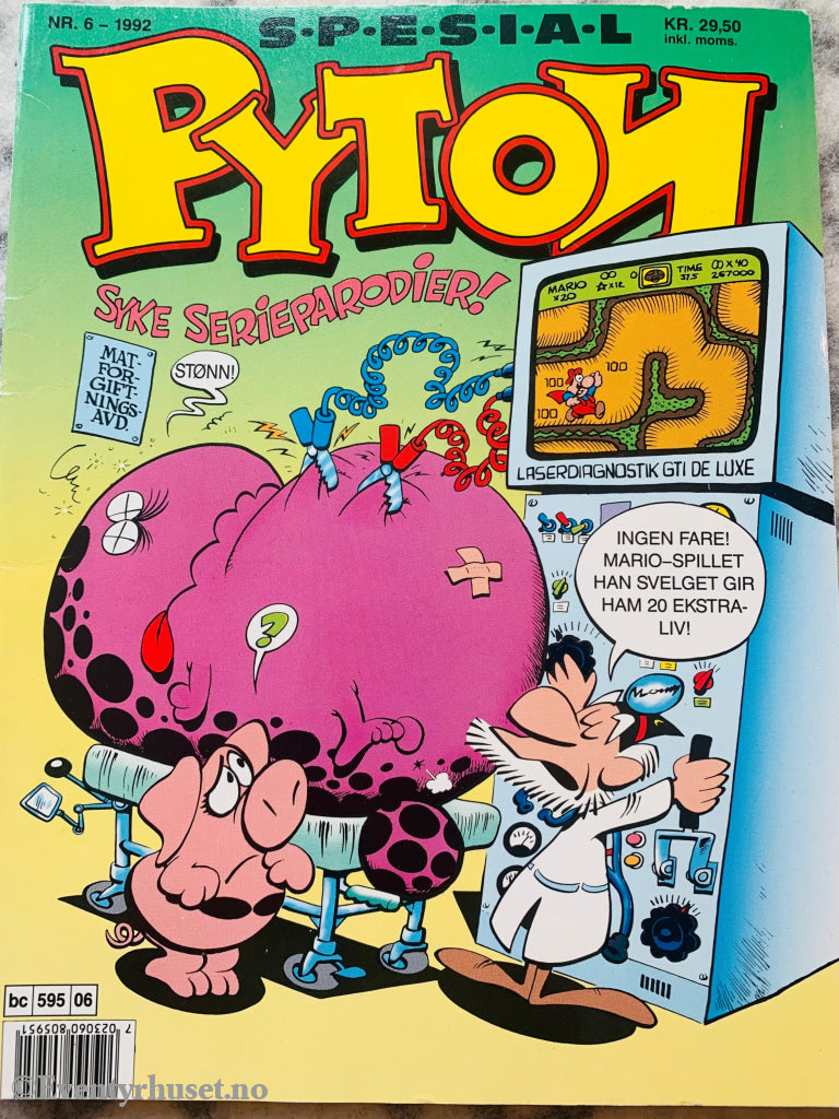 Pyton Spesial. 1992/06. Tegneserieblad