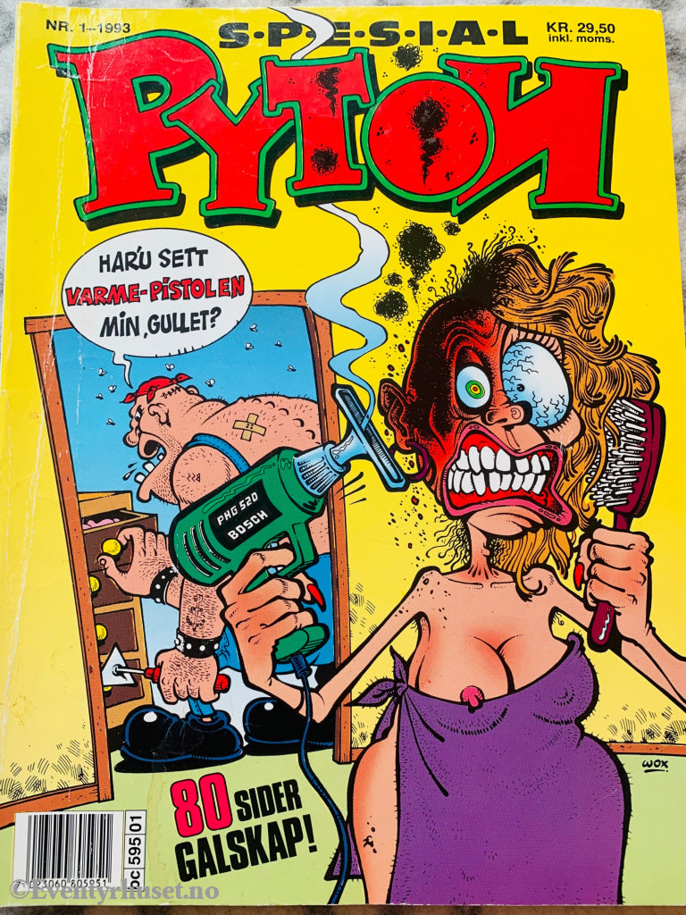 Pyton Spesial. 1993/01. Tegneserieblad