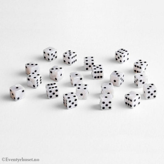 Q Workshop Dice Set Full Pack D6 Pearl (20) Games