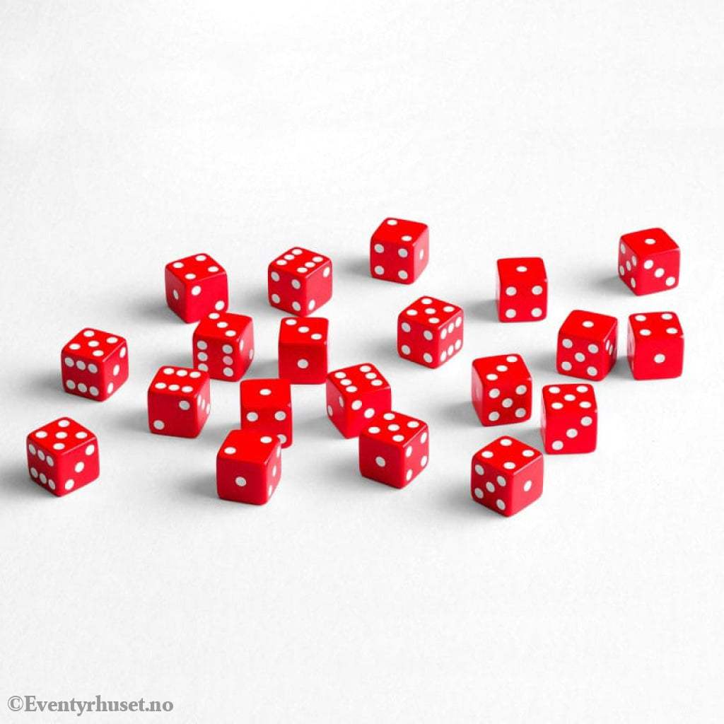 Q Workshop Dice Set Full Pack D6 Red (20) Games