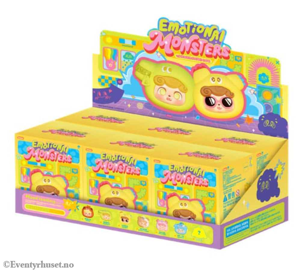 QKid: Emotional Hairy Monsters Series Blind Box Earphone Bag 8 cm Display (6) Toys