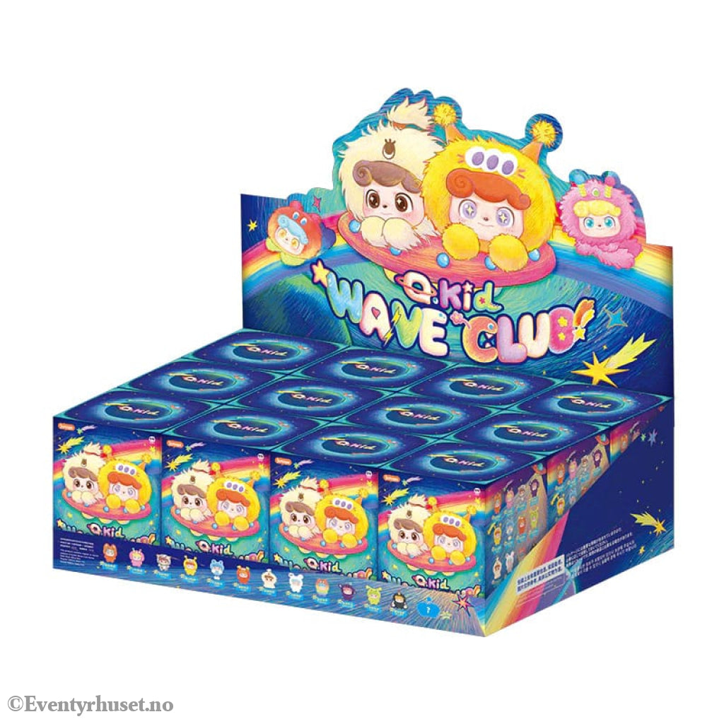QKid: Wave Club Series Blind Box figure 8 cm Display (12) Toys