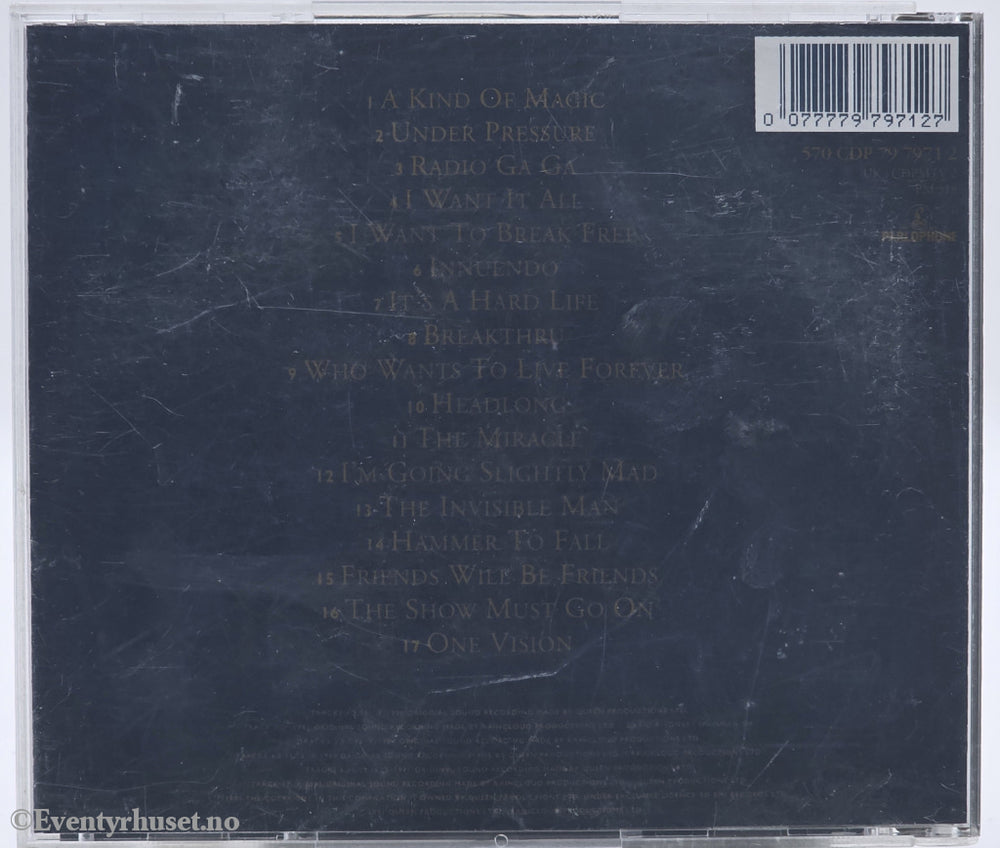 Queen. 1991. Greatest Hits II. CD.