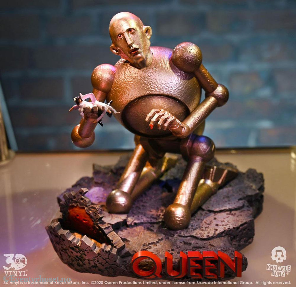 Queen 3D Vinyl Statue Queen Robot (News of the World) 20 x 21 x 24 cm Collectibles