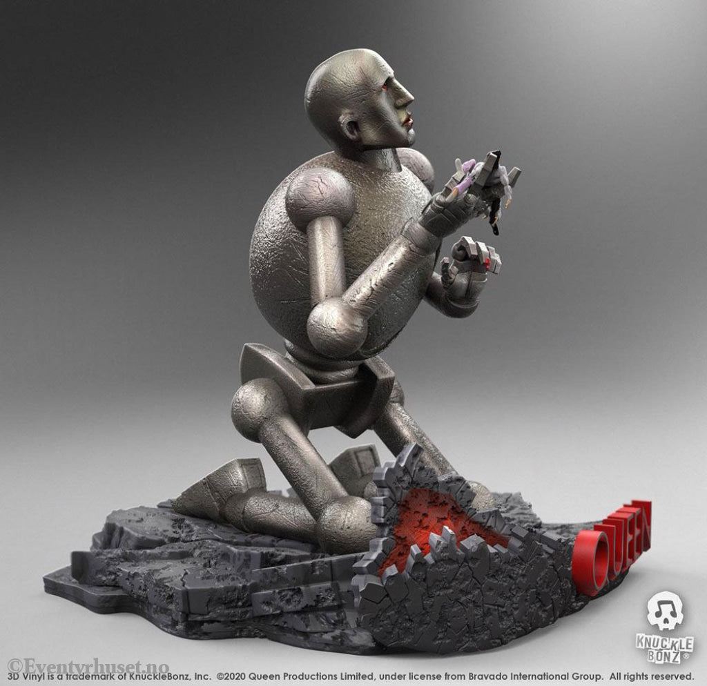 Queen 3D Vinyl Statue Queen Robot (News of the World) 20 x 21 x 24 cm Collectibles