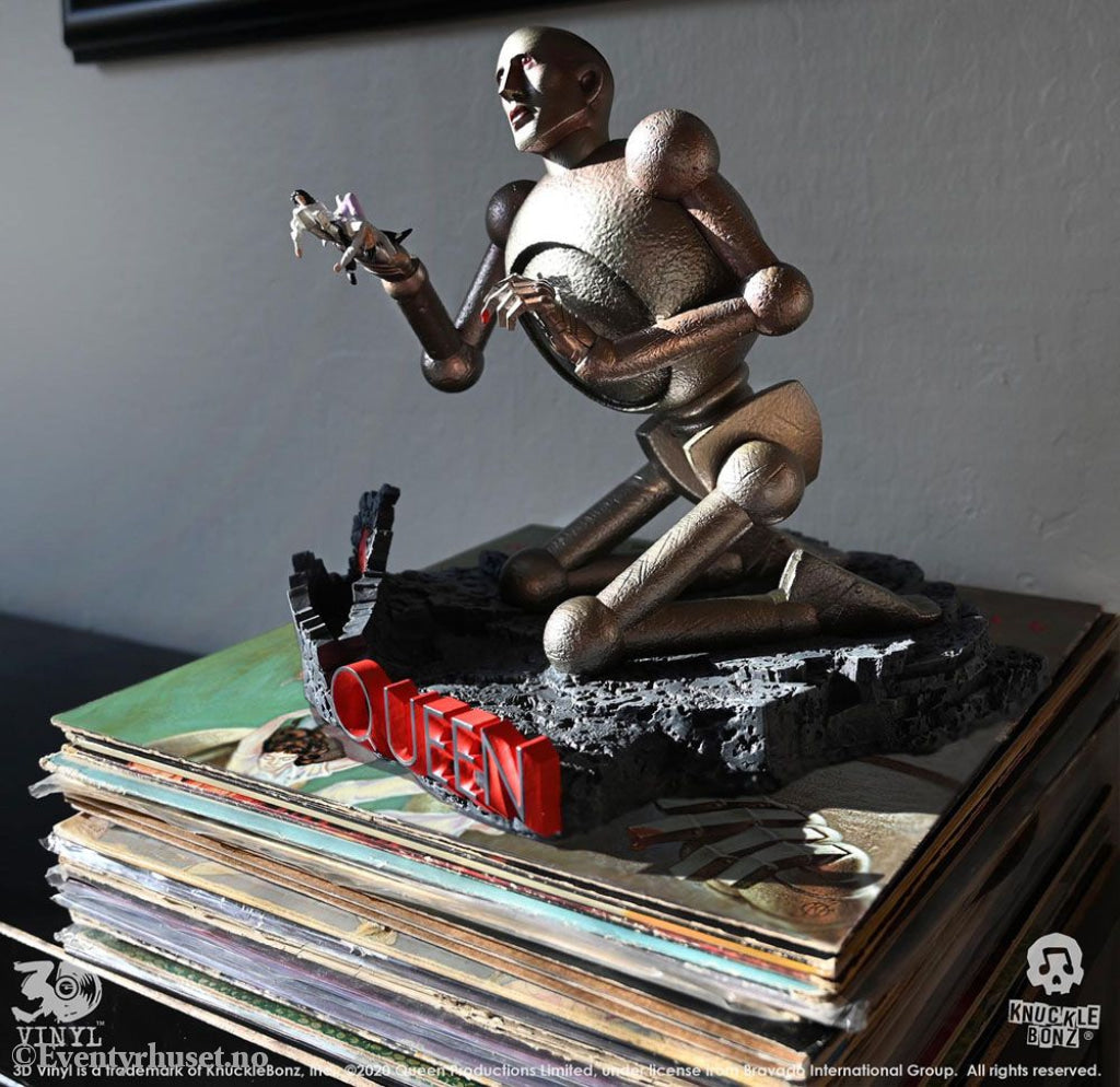 Queen 3D Vinyl Statue Queen Robot (News of the World) 20 x 21 x 24 cm Collectibles