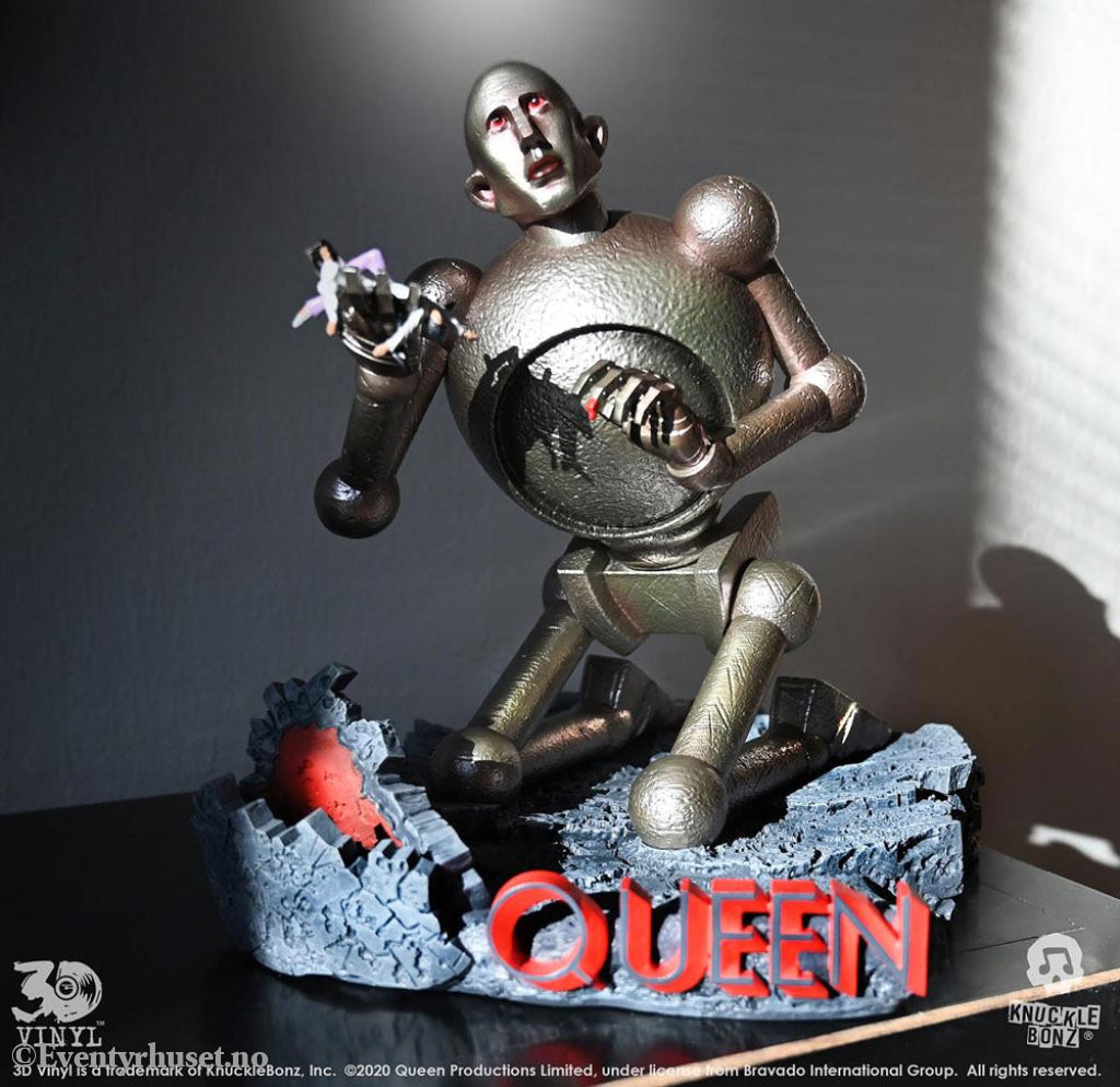 Queen 3D Vinyl Statue Queen Robot (News of the World) 20 x 21 x 24 cm Collectibles