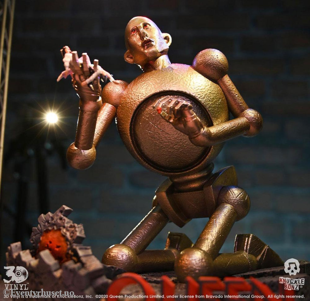 Queen 3D Vinyl Statue Queen Robot (News of the World) 20 x 21 x 24 cm Collectibles