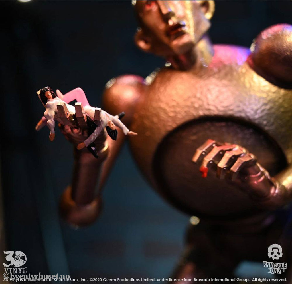 Queen 3D Vinyl Statue Queen Robot (News of the World) 20 x 21 x 24 cm Collectibles