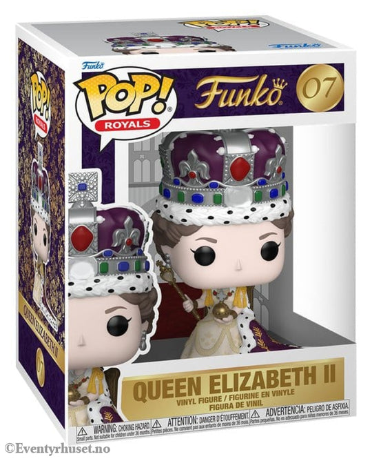 Queen Elizabeth II POP! Premium Vinyl Figure 100th- Queen Elizabeth II (Coronation) 9 cm Collectibles