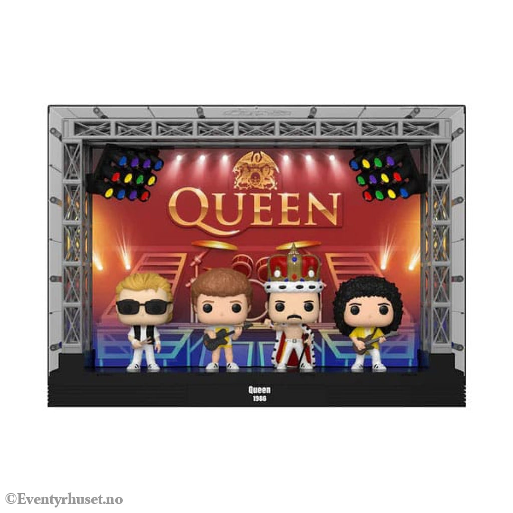 Queen POP Moments Deluxe Vinyl Figures 4-Pack Wembley Stadium Collectibles