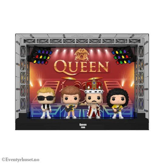 Queen POP Moments Deluxe Vinyl Figures 4-Pack Wembley Stadium Collectibles