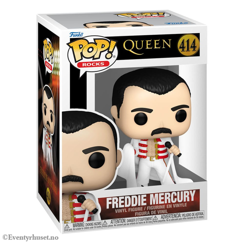 Queen POP! Rocks Vinyl Figure Freddie Mercury with Cape 9 cm Collectibles