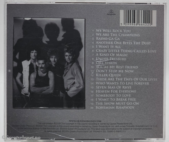 Queen. Ukjent. Absolute Greatest. CD.