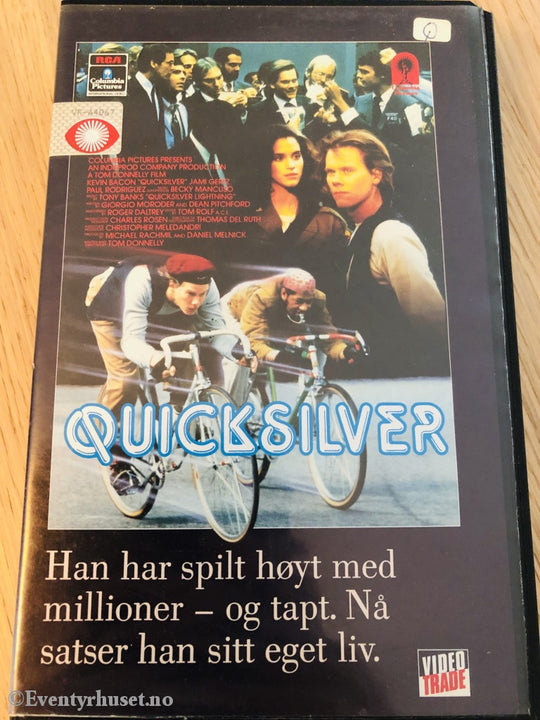 Quicksilver. 1985. Vhs Big Box.