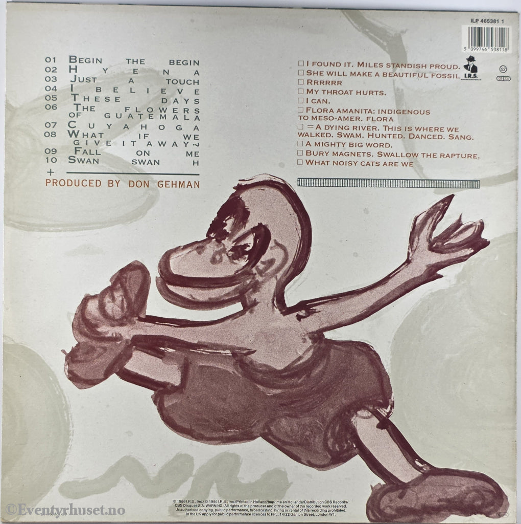 R.E.M.. 1986. Lifes Rich Pageant. LP.