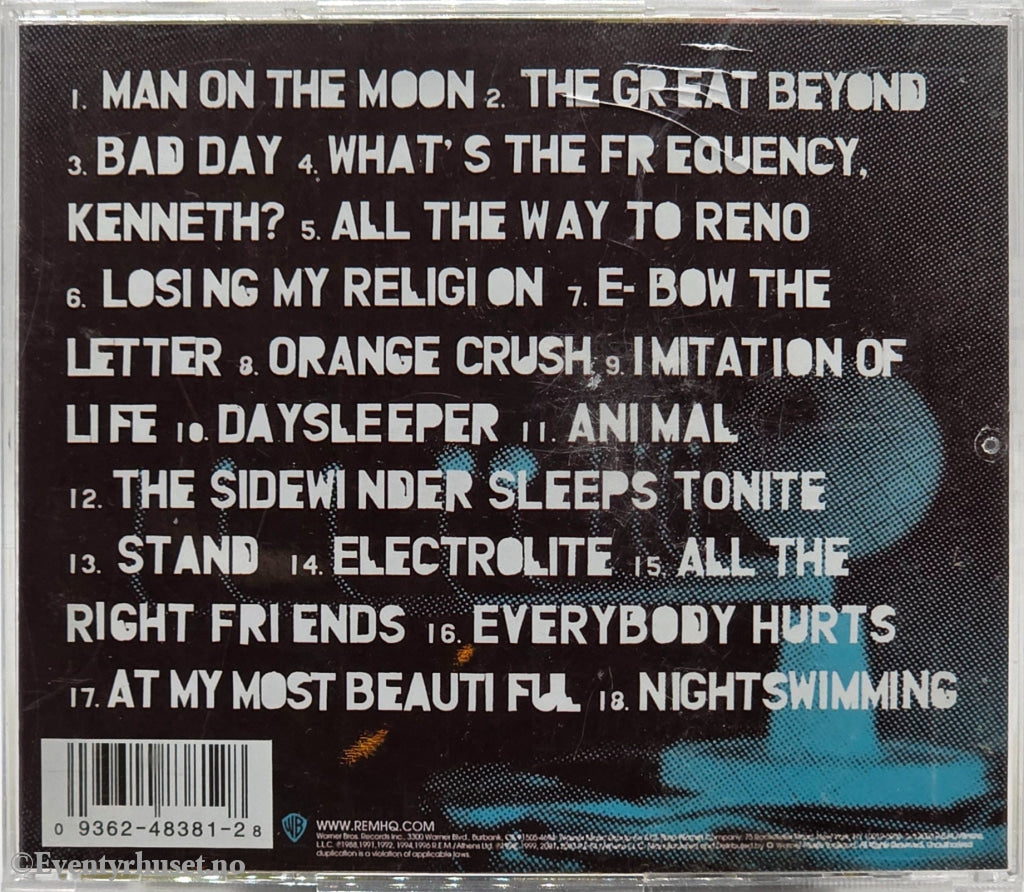 R.E.M., 2003, In Time: The Best of R.E.M. 1988–2003. Musikk-CD.