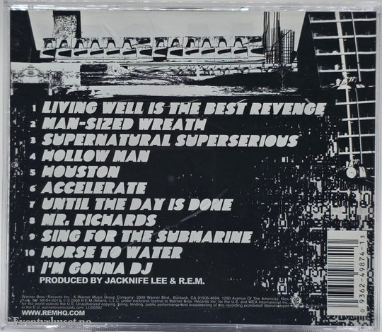 R.E.M.. 2008. Accelerate. CD.