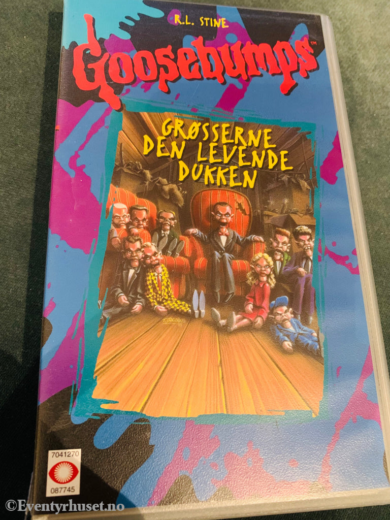 R. L. Stilne. Goosebumps. Grøsserne. Den Levende Dukken. 1996. Vhs. Vhs