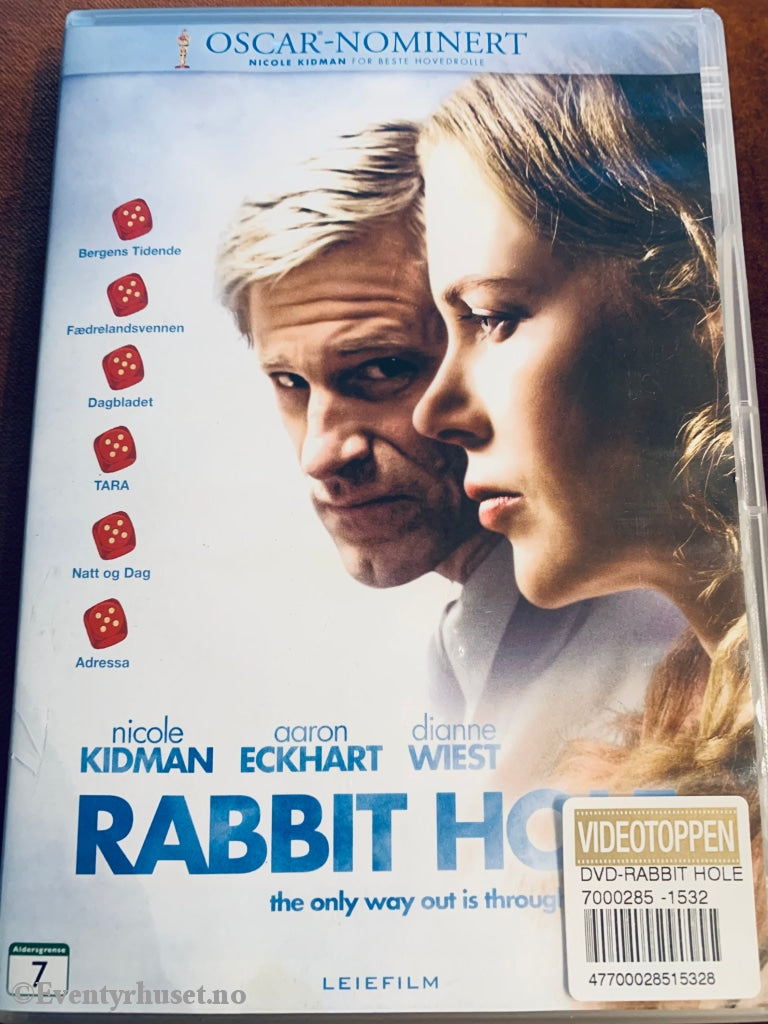 Rabbit Hole. 2010. Dvd. Dvd