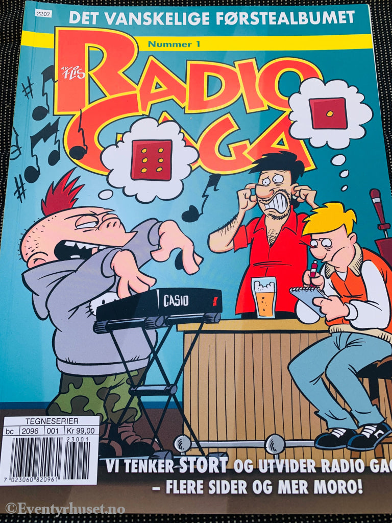 Radio Gaga: Det Vanskelige Førstealbumet Nr. 1 (2007). Tegneseriealbum.