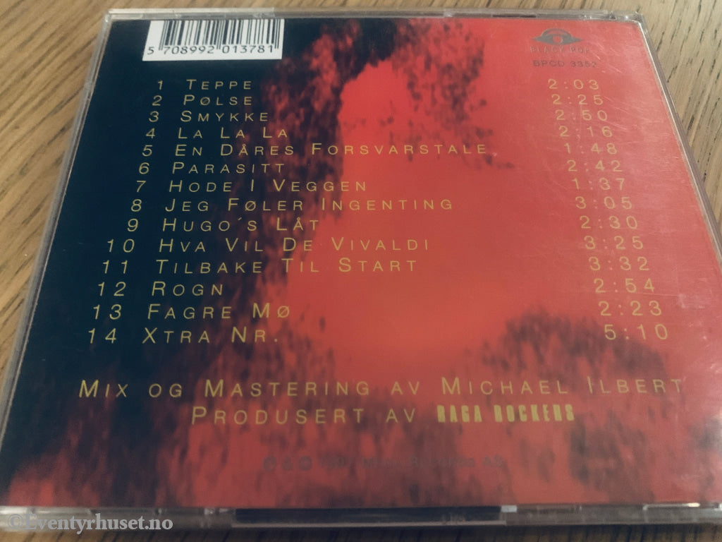 Raga Rockers – Til helvete med Raga Rockers, 1989. CD.