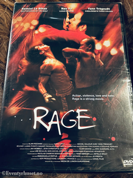 Rage. 2003. Dvd. Ny I Plast! Dvd