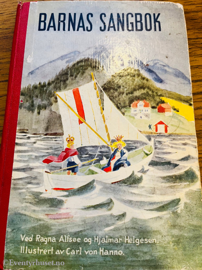 Ragna Alfsøe og Hjalmar Helgesen. Barnas Sangbok. Bok.