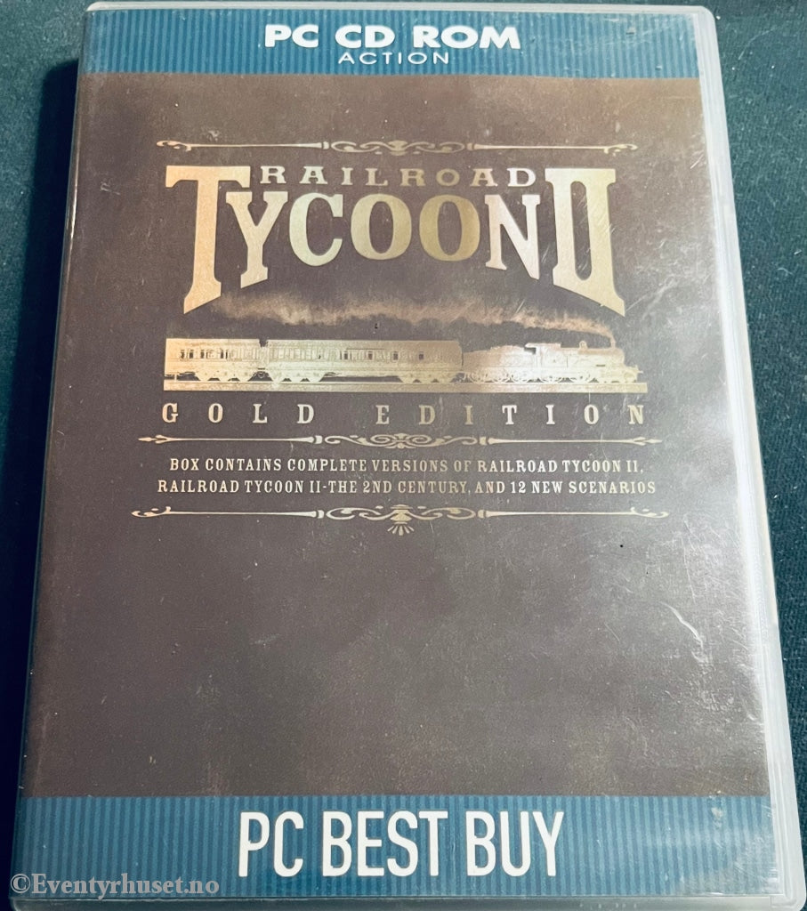 Railroad Tycoon Ii Gold Edition. Pc Spill. Spill