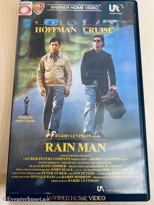Rain Man. 1988. Vhs Big Box.