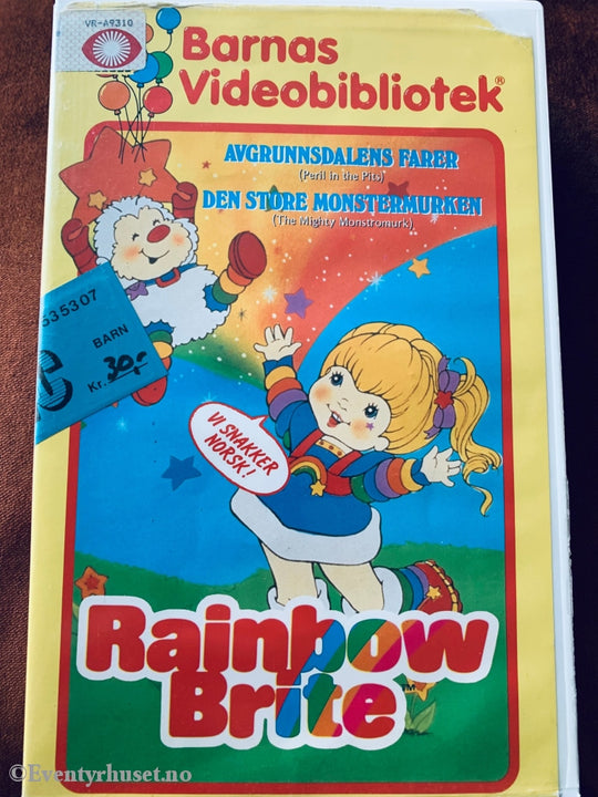 Rainbow Brite. 1983/87. Avgrunndalens Farer / Den Store Monstermurken. Vhs Big Box.