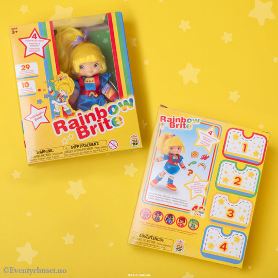 Rainbow Brite Fashion Doll Rainbow Brite 14 cm. Mint In Sealed Box (MISB)! Leker