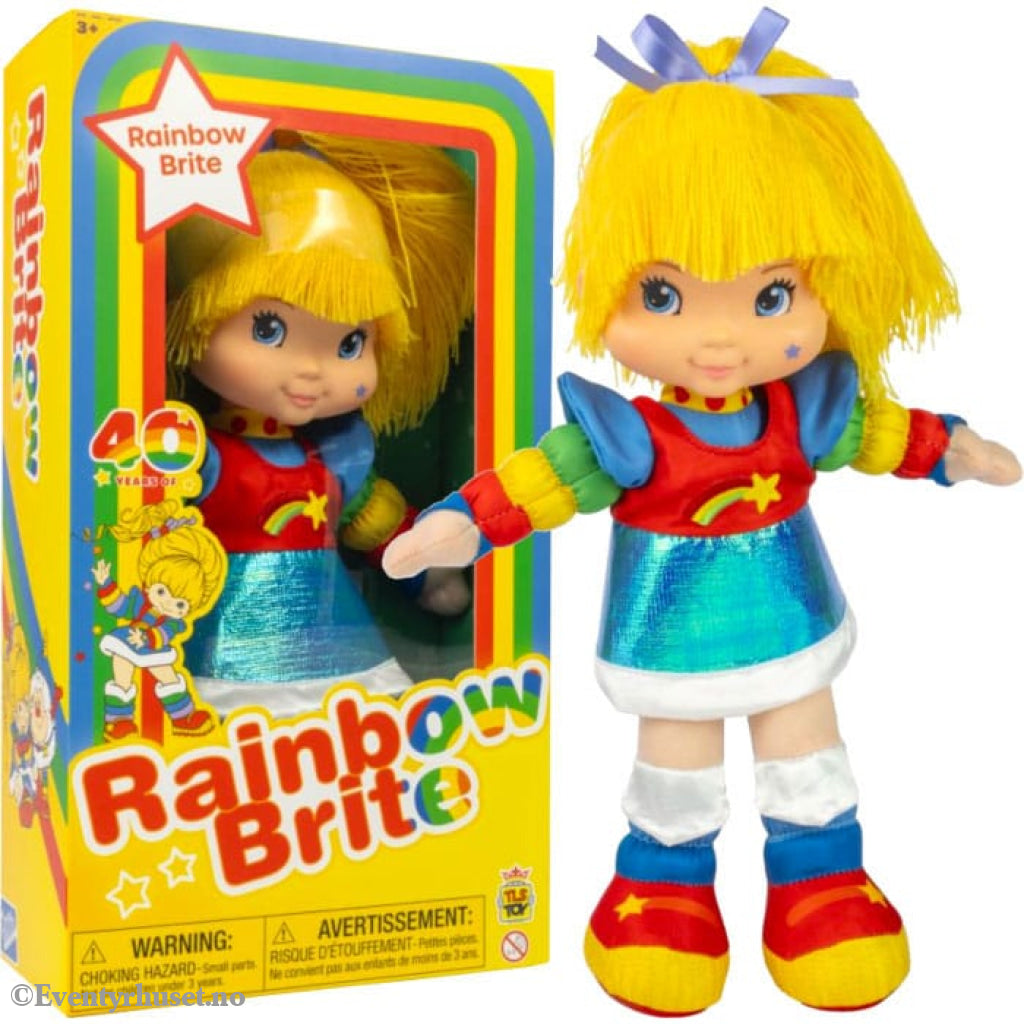 Rainbow Brite Rag Doll Strawberry Rainbow Brite 36 cm. Mint In Sealed Box (MISB)! Leker