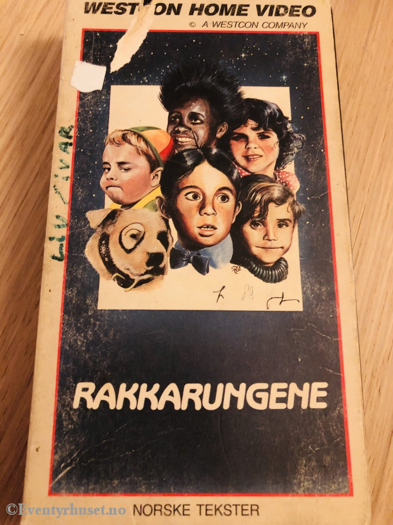 Rakkarungene. Vhs Slipcase.