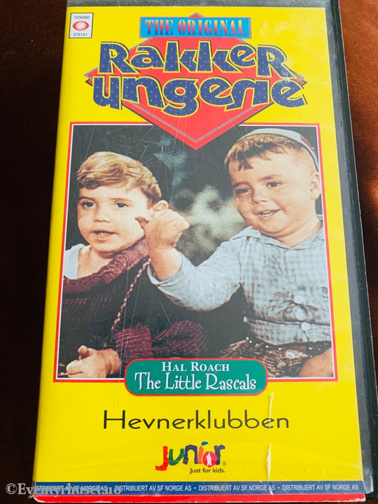 Rakkerungene. Hevnerklubben. 1922-38. Vhs. Vhs