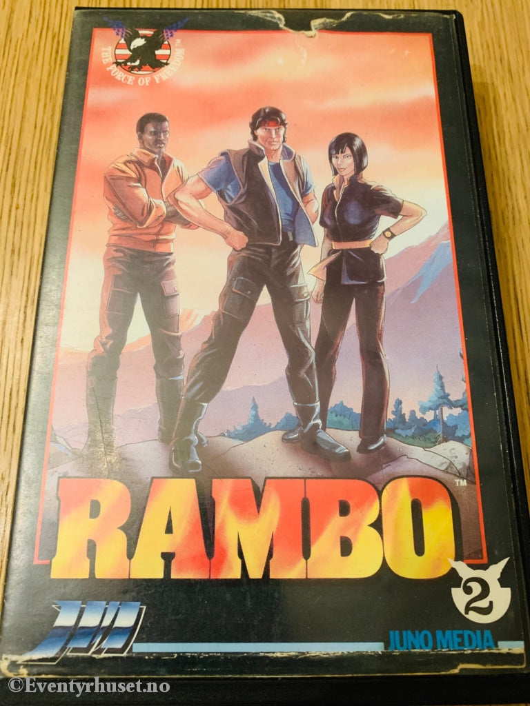 Rambo 2. 1986. Vhs Big Box.