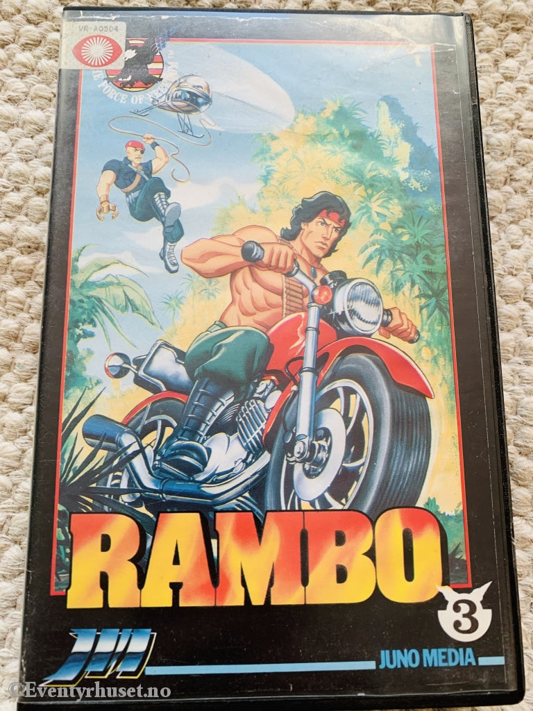 Rambo 3. 1986. Vhs Big Box.