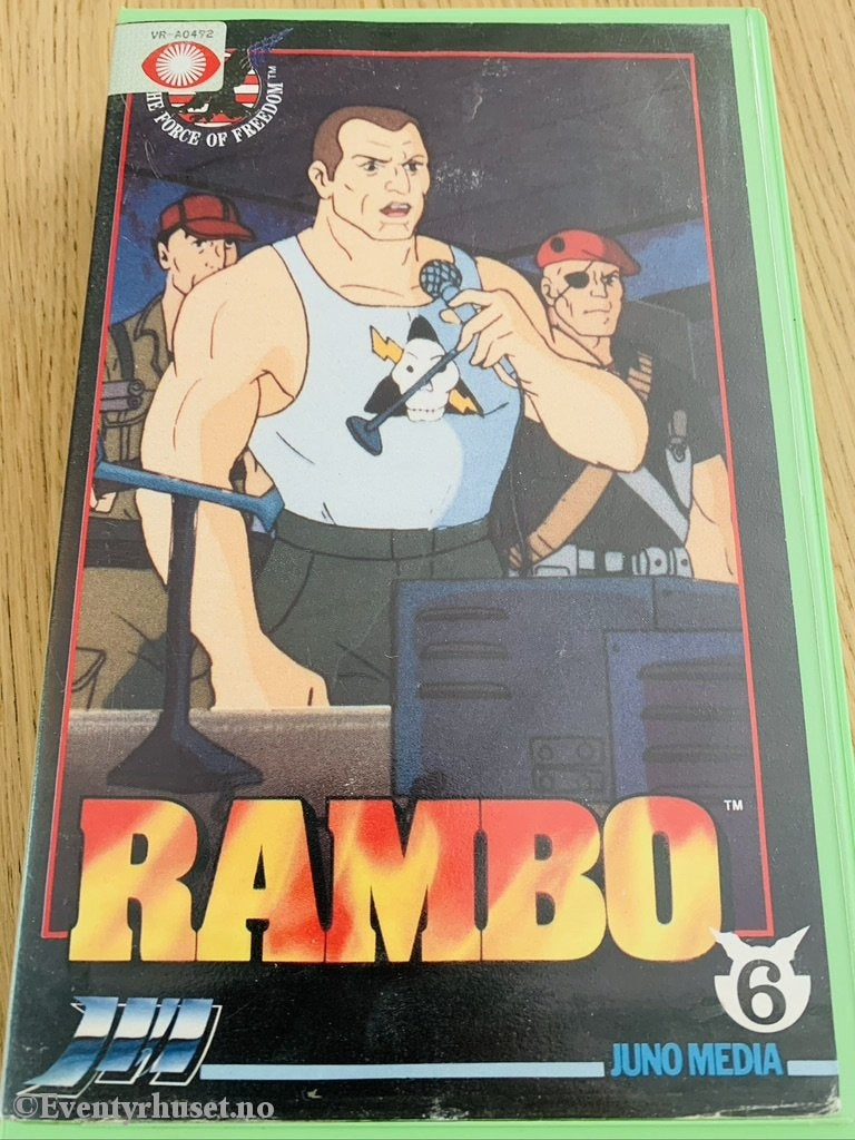 Rambo 6. 1986. Vhs Big Box.