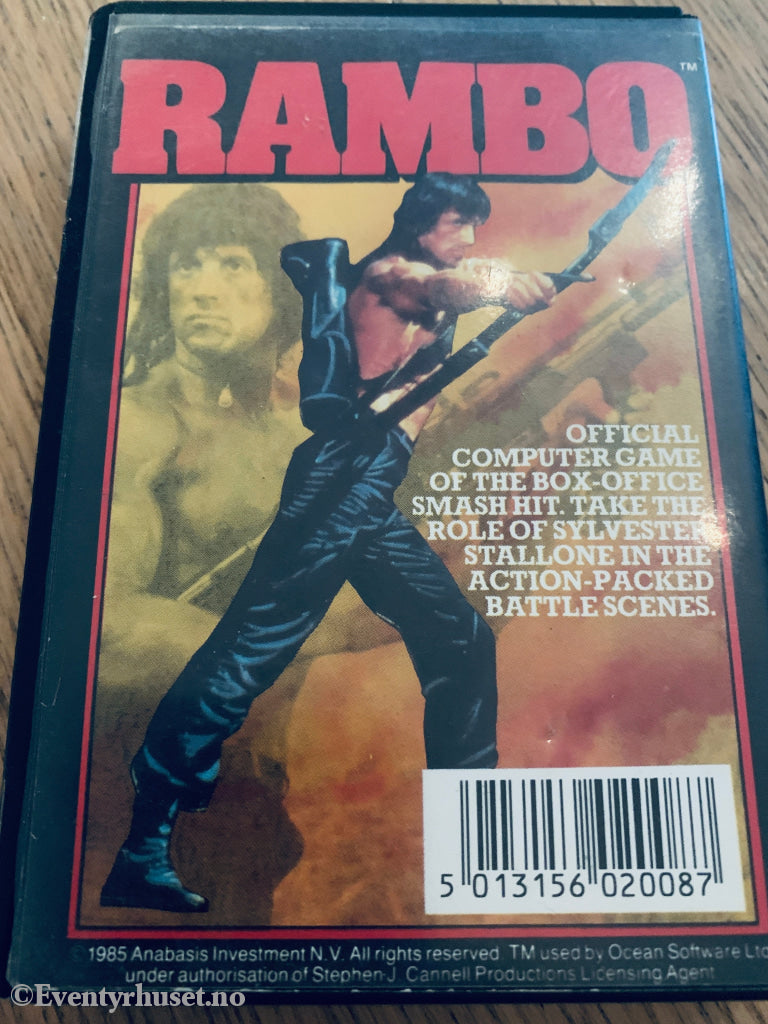 Rambo: First Blood Part II (1985). Commodore 64 (C64) spill solgt i Norge! Commodore 64/133